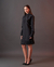Vestido Le Dress Atelier Luiza Franjas Preto