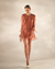 Vestido Le Dress Atelier Curto Lily Organza