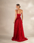 Saia Le Dress Atelier Longa Plissada Alix Vermelho na internet