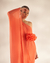 Le Dress Atelier Vestido Seda Naya Coral - comprar online