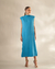 Vestido Le Dress Atelier Jack Midi Azul na internet