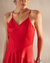 Vestido Le Dress Atelier Midi Julia Cereja - Espaço LD