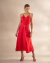 Vestido Le Dress Atelier Julia Midi Cereja