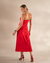 Vestido Le Dress Atelier Midi Julia Cereja - comprar online