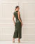 Vestido Luna Verde Oliva - comprar online