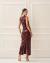 Vestido Luna Veludo - Estampado - comprar online