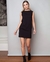 Vestido Le Dress Atelier Tábata Curto Preto - Espaço LD