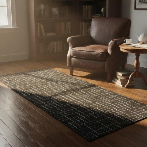 Passadeiras Linha Gold Rústico Preto – Alta Qualidade, Antiderrapante e Decoração Sofisticada - comprar online