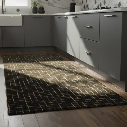 Passadeiras Linha Gold Rústico Marrom – Alta Qualidade, Antiderrapante e Decoração Sofisticada - comprar online