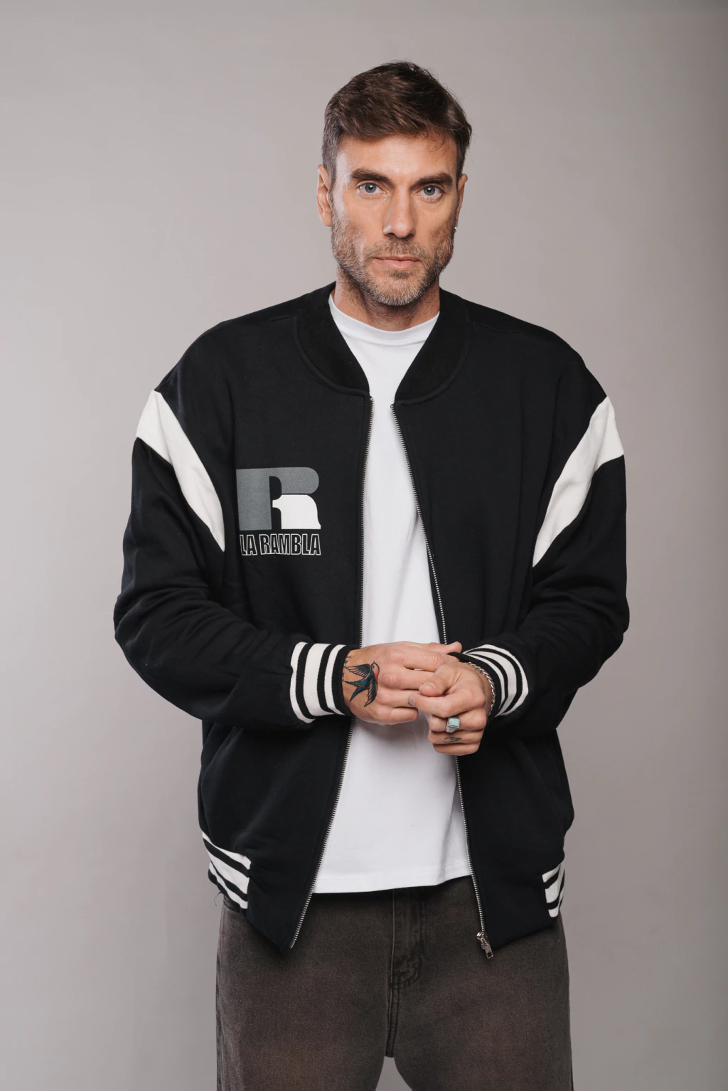 CAMPERA BOMBER FRIZA COMBINADA