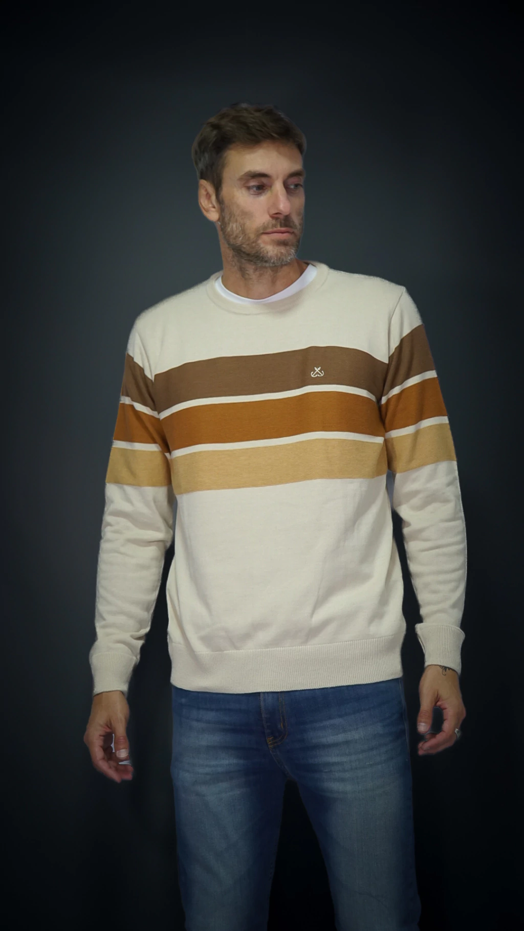 SWEATER SOFT RAYADO 513