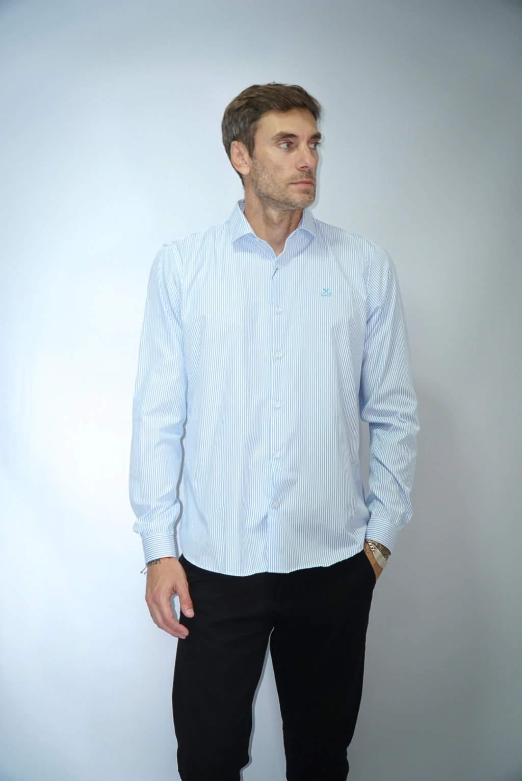 CAMISA RAYAS SLIM FIT 572