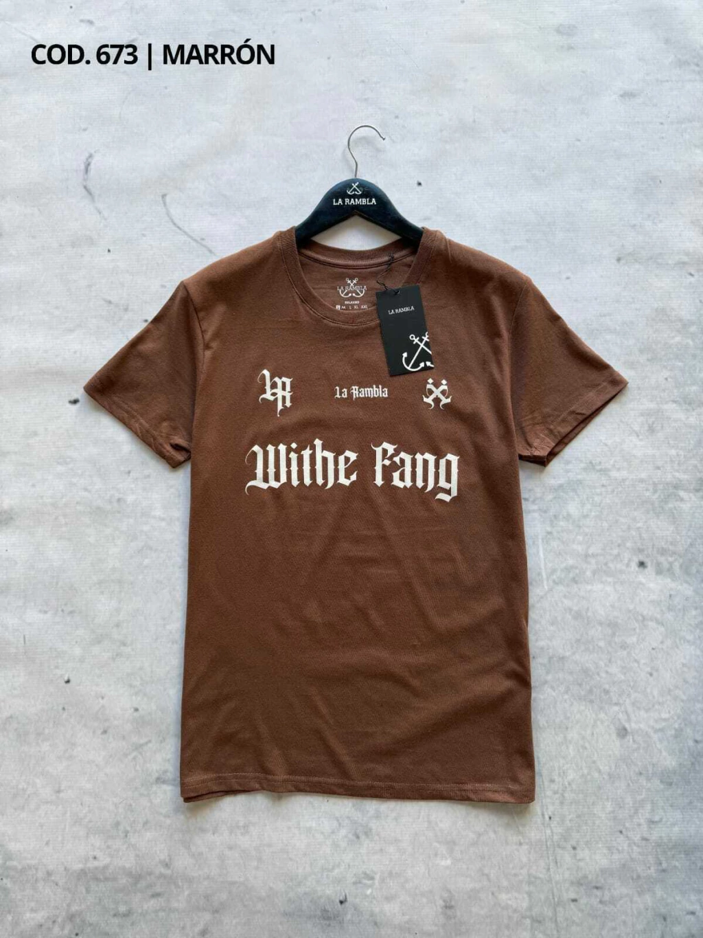 REMERA WHITE FANG