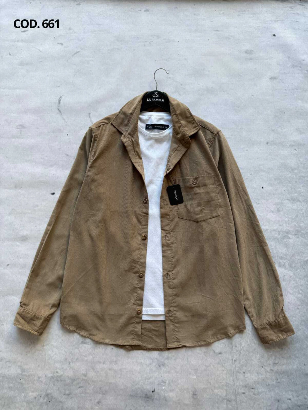 CAMISA CORDEROY 661