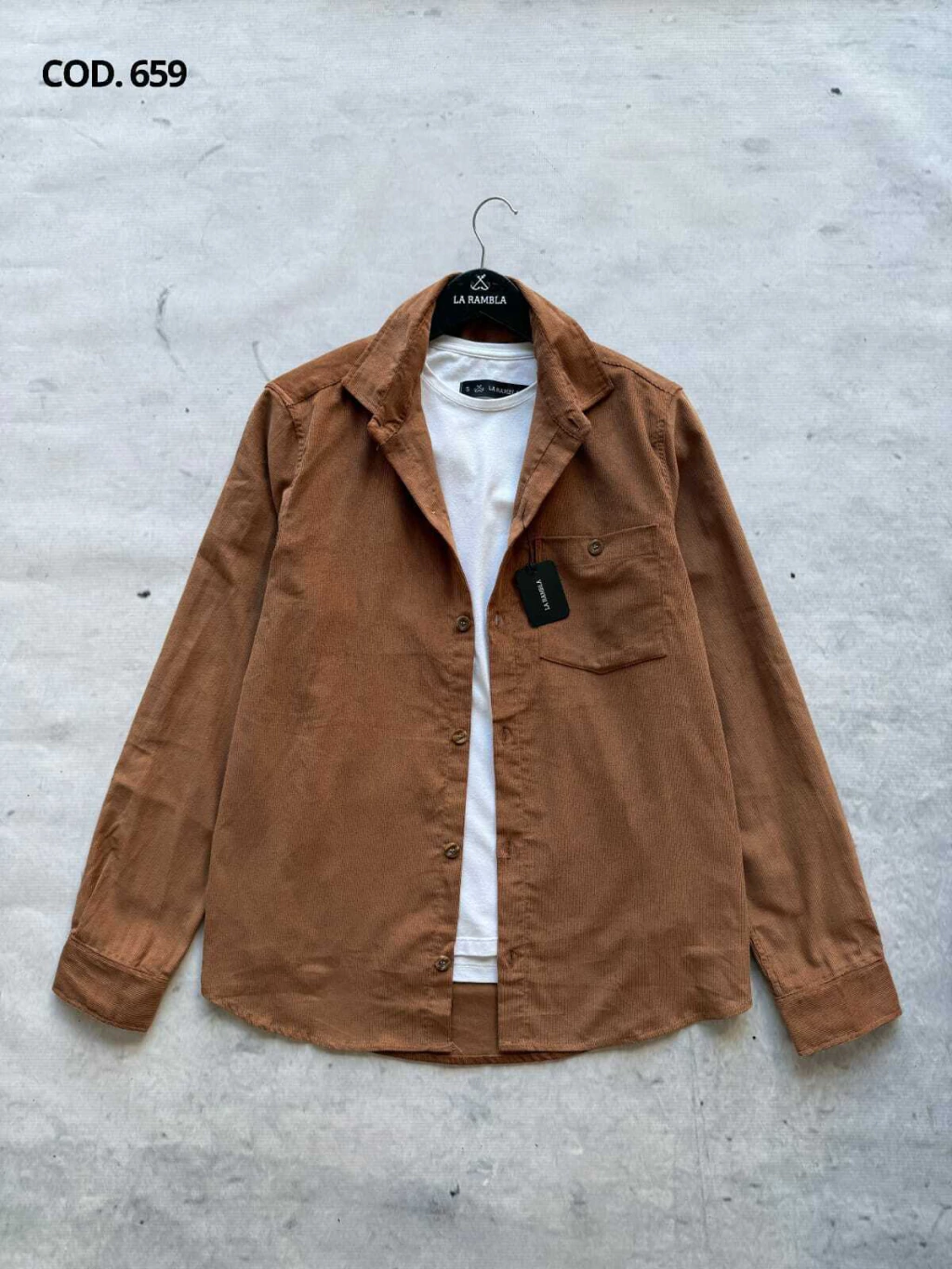 CAMISA CORDEROY 659