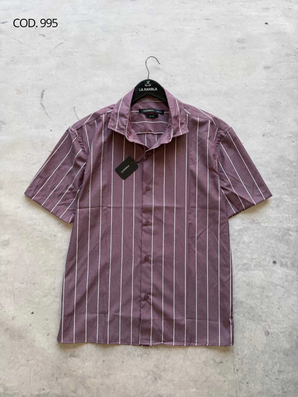 CAMISA MC RELAXED 995