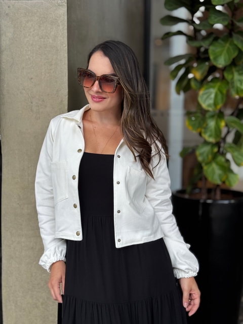 Jaqueta Brim - Off White - comprar online