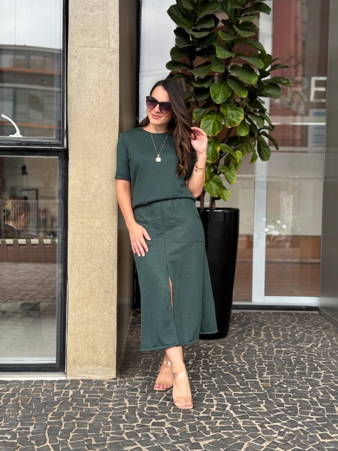 Saia Helen - Verde - comprar online