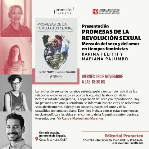 Presentaciones de libros en CABA, Mar del Plata y Montevideo