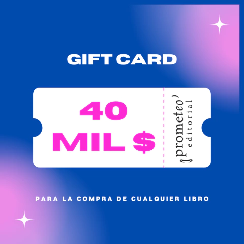 Gift Card por $40 mil para la compra de cualquier libro