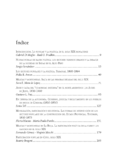 Hacer política. La participación popular en el siglo XIX rioplatense / Gabriel Di Meglio - Raúl O. Fradkin (Compiladores) - comprar online