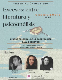 Presentaciones de libros en CABA, Mar del Plata y Montevideo en internet