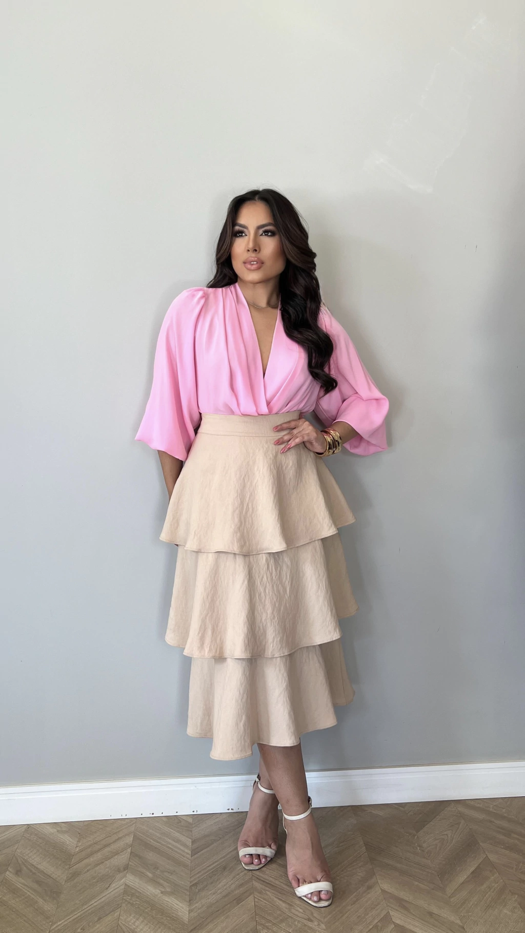 SAIA MIDI EM VISCOSE NINA