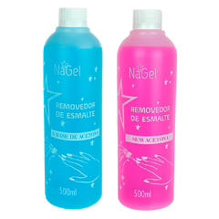Kit Removedores - COM e SEM acetona - 500ml