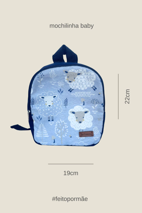 Mochilinha baby ovelha - comprar online