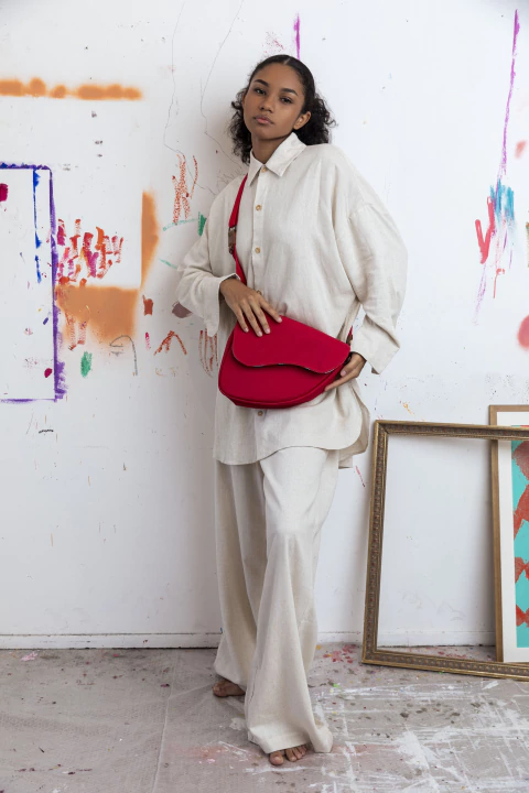 Bolsa Acayu Vermelha - comprar online