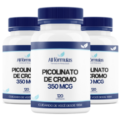 Picolinato de Cromo 350 MCG 120 Cápsulas - comprar online