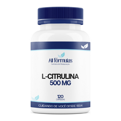 L-Citrulina 500 Mg 120 Cápsulas