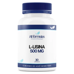 Lisina 500 Mg 30 Cápsulas