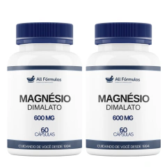 Magnésio Dimalato 600MG - 60 Cápsulas - comprar online