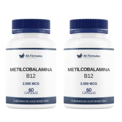 Vitamina B12 (Metilcobalamina) 2000MCG - 60 Cápsulas - comprar online