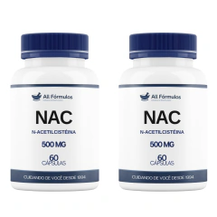 N-Acetilcisteína (NAC) 500MG - 60 Cápsulas - comprar online