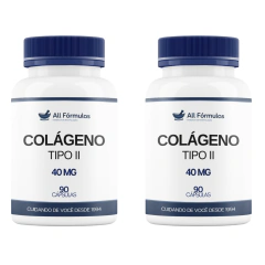 Colágeno Tipo 40MG - 90 Cápsulas - comprar online