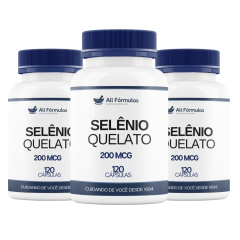 Selênio Quelado 200MCG - 120 Cápsulas - comprar online