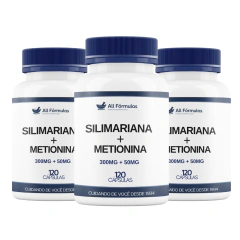 Silimarina 300MG + Metionina 50MG - 120 Cápsulas - comprar online