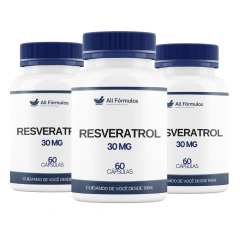 Resveratrol 30MG - 60 Cápsulas na internet