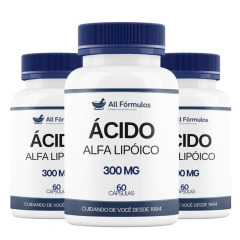 Ácido Alfa Lipóico 300 Mg - 60 Cápsulas na internet