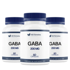 Gaba (Ácido Gama-Aminobutírico) 200MG - 60 Cápsulas na internet