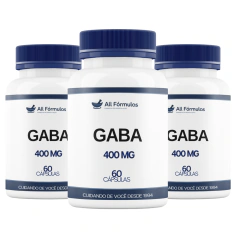 Gaba (Ácido Gama-Aminobutírico) 400MG - 60 Cápsulas na internet