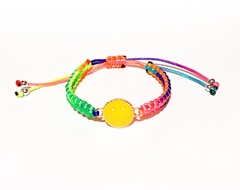 Pulseira smile tie dye