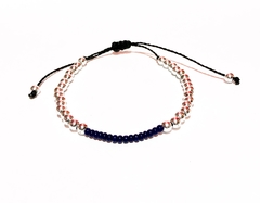 Pulseira bolinha cores marinho