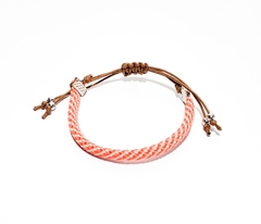 Pulseira wide goiaba