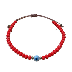 Pulseira Olho Grego Vermelho