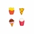 Borracha Tilibra Mini Foods Pote com 20 unidades na internet