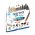 Giz de Cera Giotto Maxi Tons de Pele 12 Cores