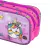 Estojo BRW Duplo Unicórnio Magic Rosa e Roxo - comprar online